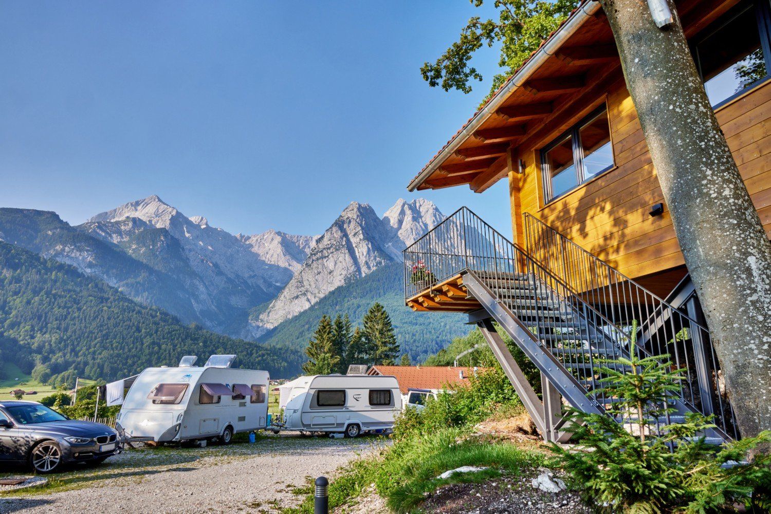 Camping Zugspitze (Baumhaus) - Unterkunft in Garmisch-Partenkirchen