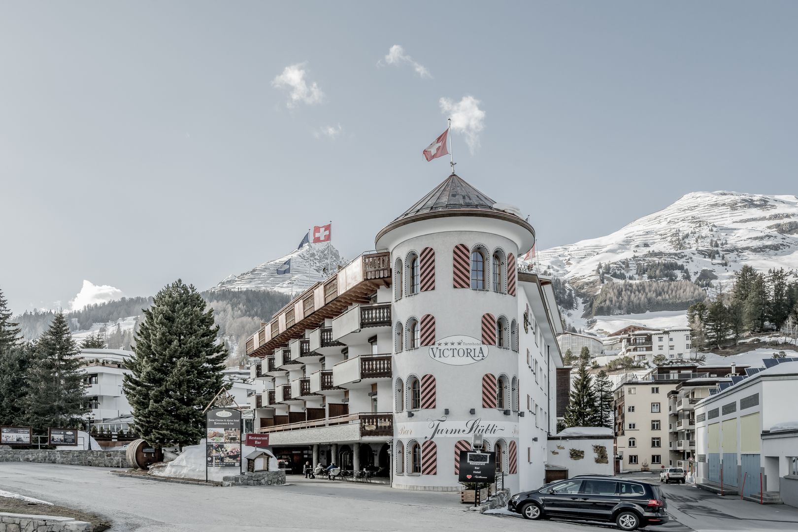 Turmhotel Victoria - Unterkunft in Davos
