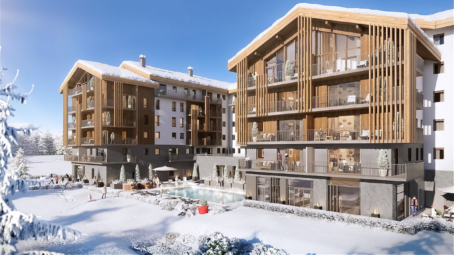 Résidence Le Serra Neva - Unterkunft in La-Salle-Les-Alpes-Serre-Chevalier