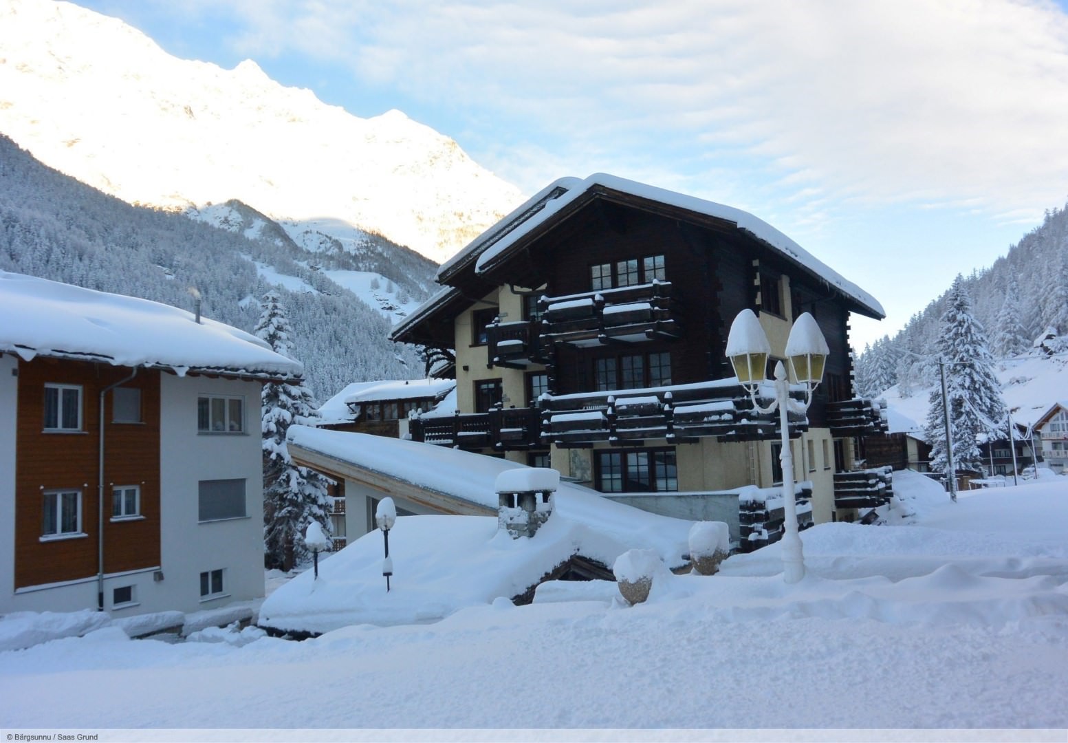 Hotel Bärgsunnu in Saas Fee / Saas Grund günstig buchen / Schweiz Hotel Bärgsunnu in Saas Fee / Saas Grund, Hotel Bärgsunnu / Schweiz