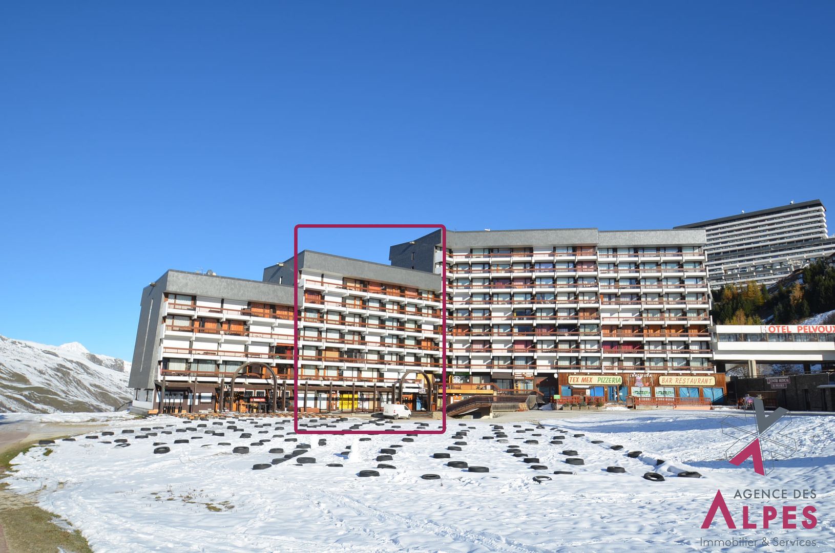 Résidence Lac du Lou - Unterkunft in Les-Menuires
