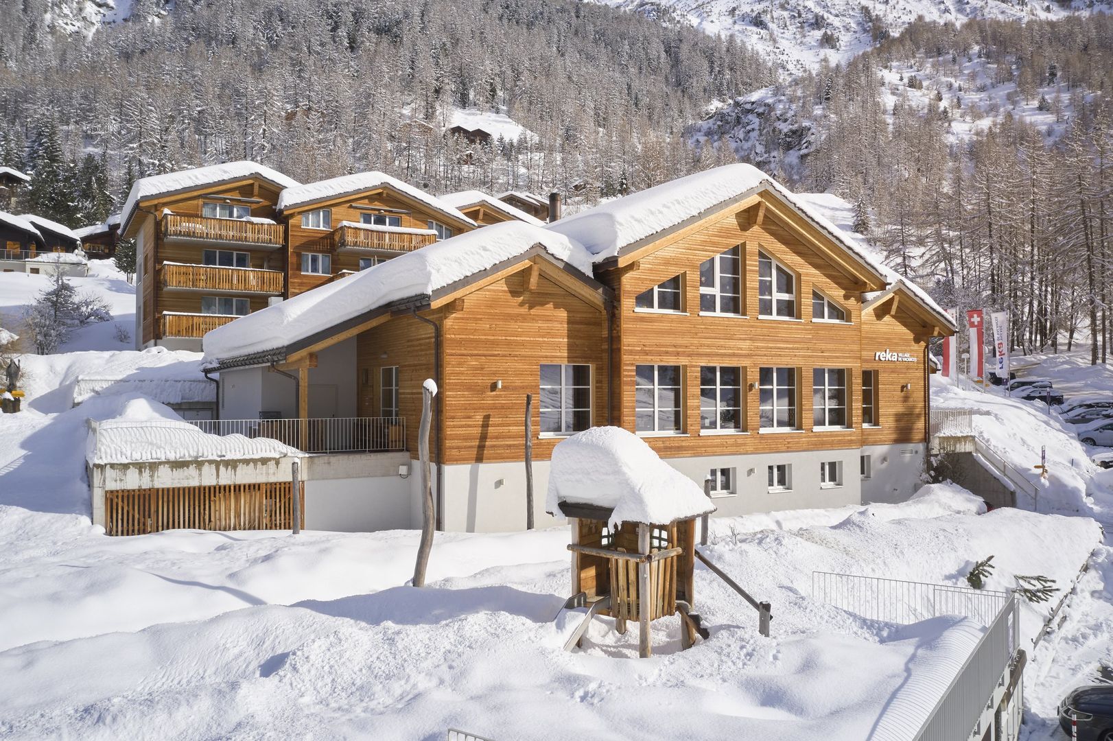 Reka-Feriendorf Zinal - Unterkunft in Val-d-Anniviers