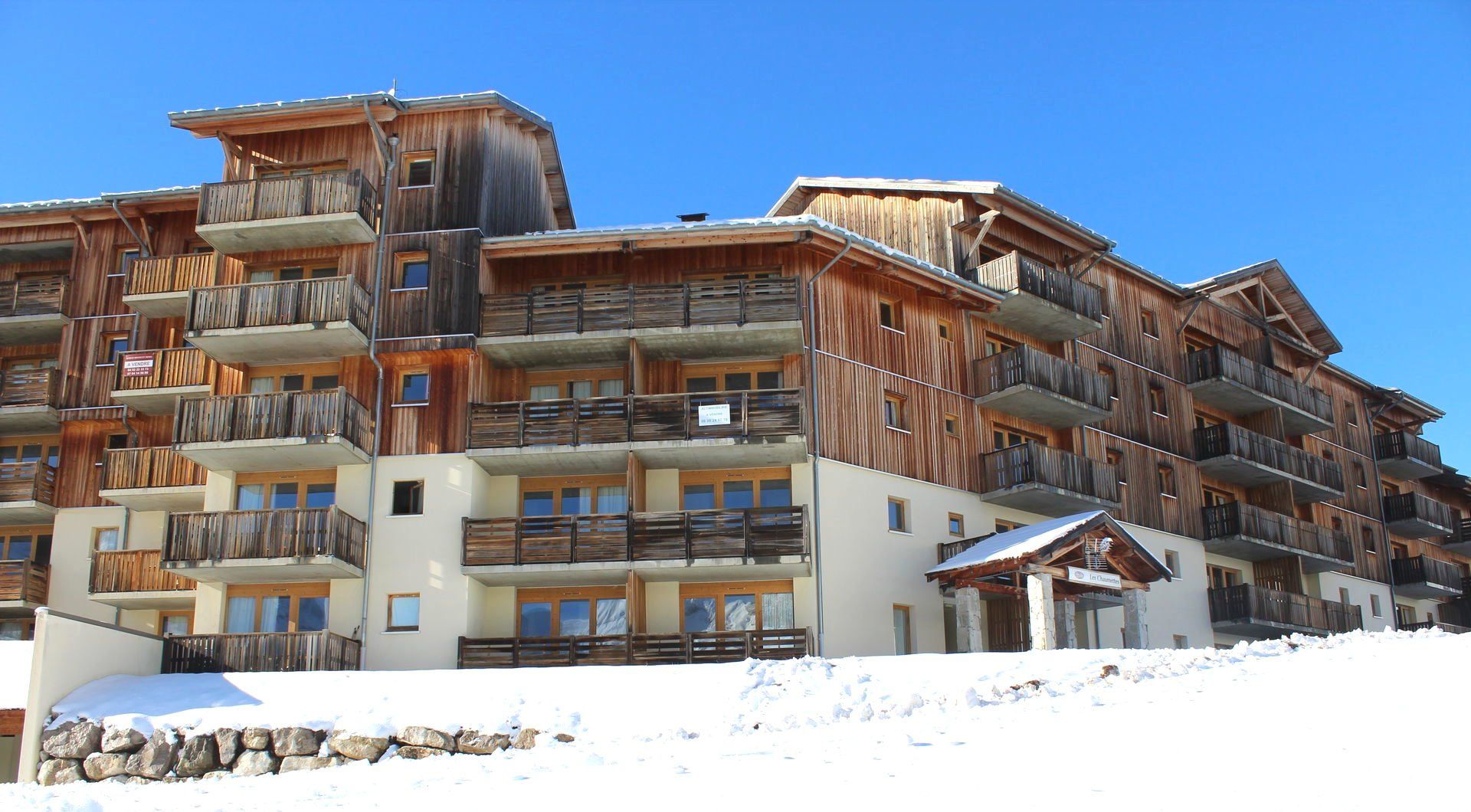 Résidence Les Chaumettes [Sparpreis] - Unterkunft in SuperDevoluy