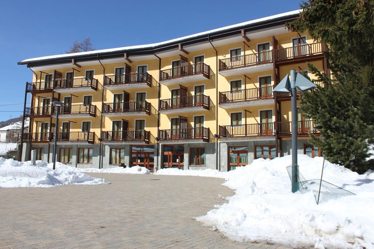Hotel Casa Alpina Don Barra - Unterkunft in Sestriere