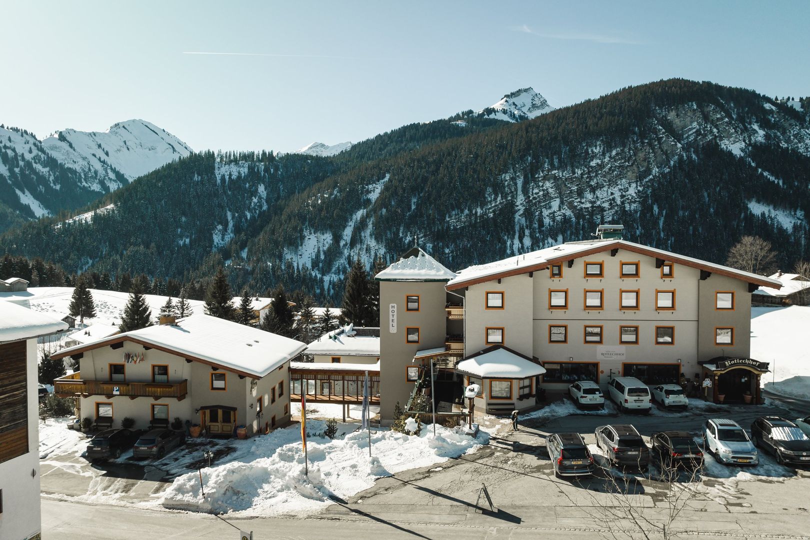 Hotel Rotlechhof Hotel Rotlechhof - Unterkunft in Tiroler-Zugspitz-Arena
