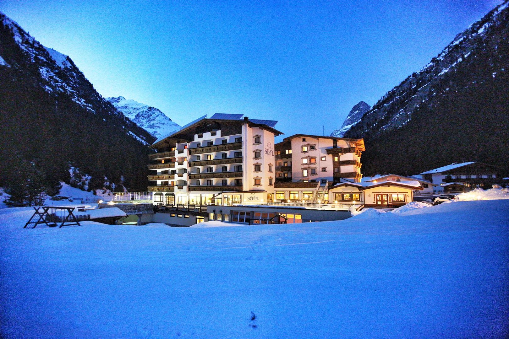Hotel Sport & Vital Seppl - Unterkunft in Pitztal