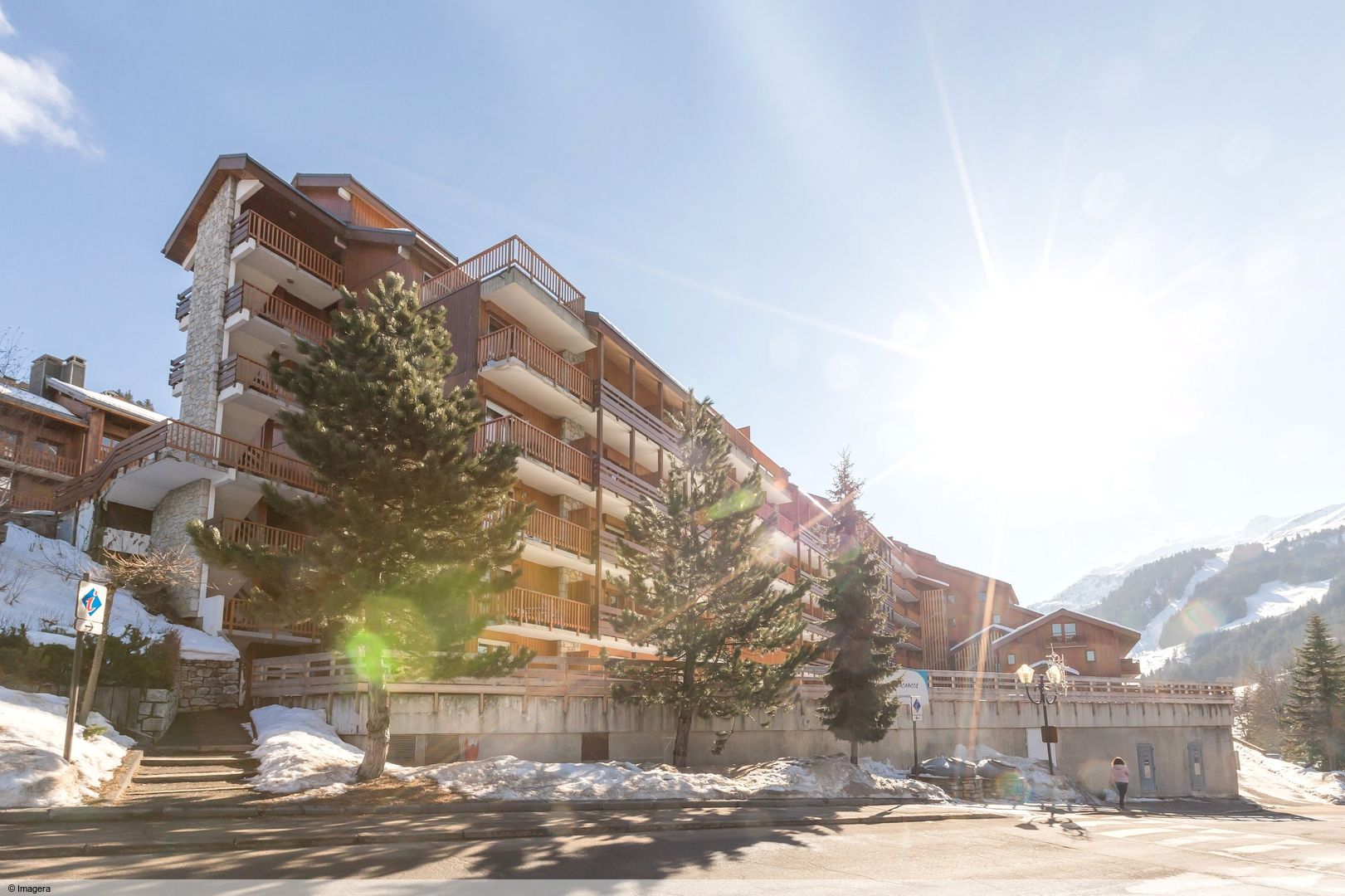 Résidence Les Ravines - Unterkunft in La-Tania-Meribel-Les-Trois-Vallees