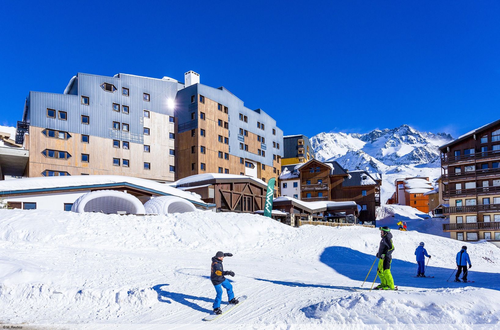 Hotel Club Les Arolles Hotel Club Les Arolles - Unterkunft in Val-Thorens-Les-Trois-Vallees