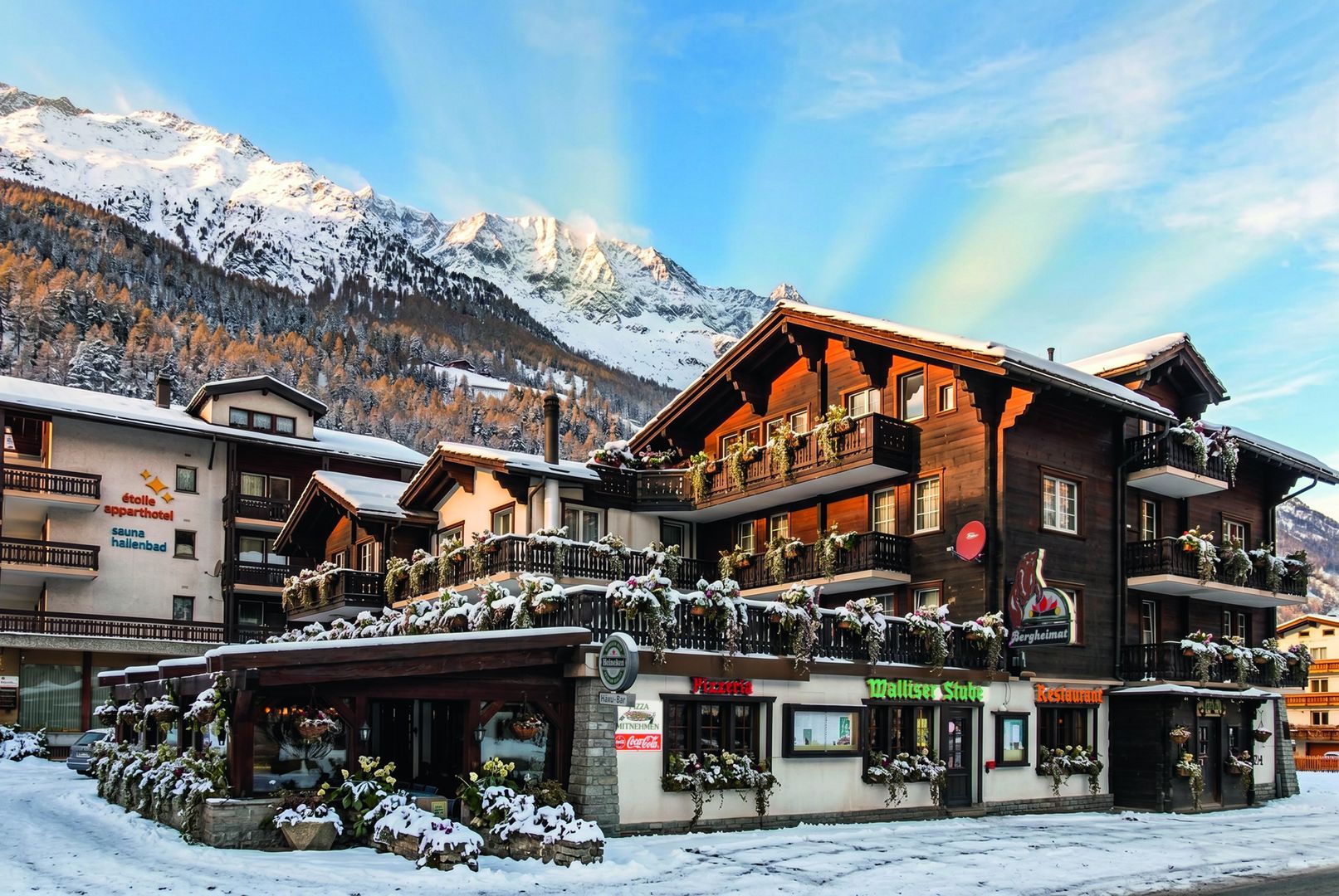 Hotel Bergheimat - Unterkunft in Saas-Fee-Saas-Grund