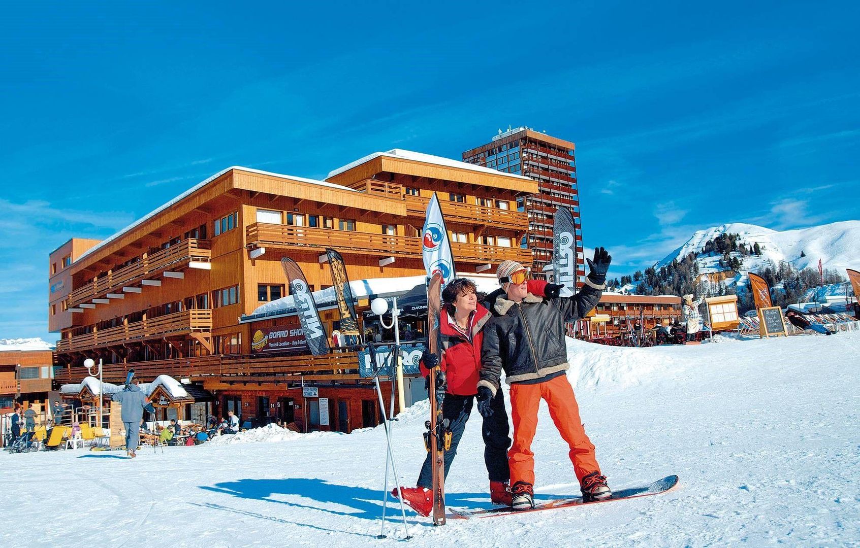 Résidence Le Pelvoux Résidence Le Pelvoux - Unterkunft in La-Plagne