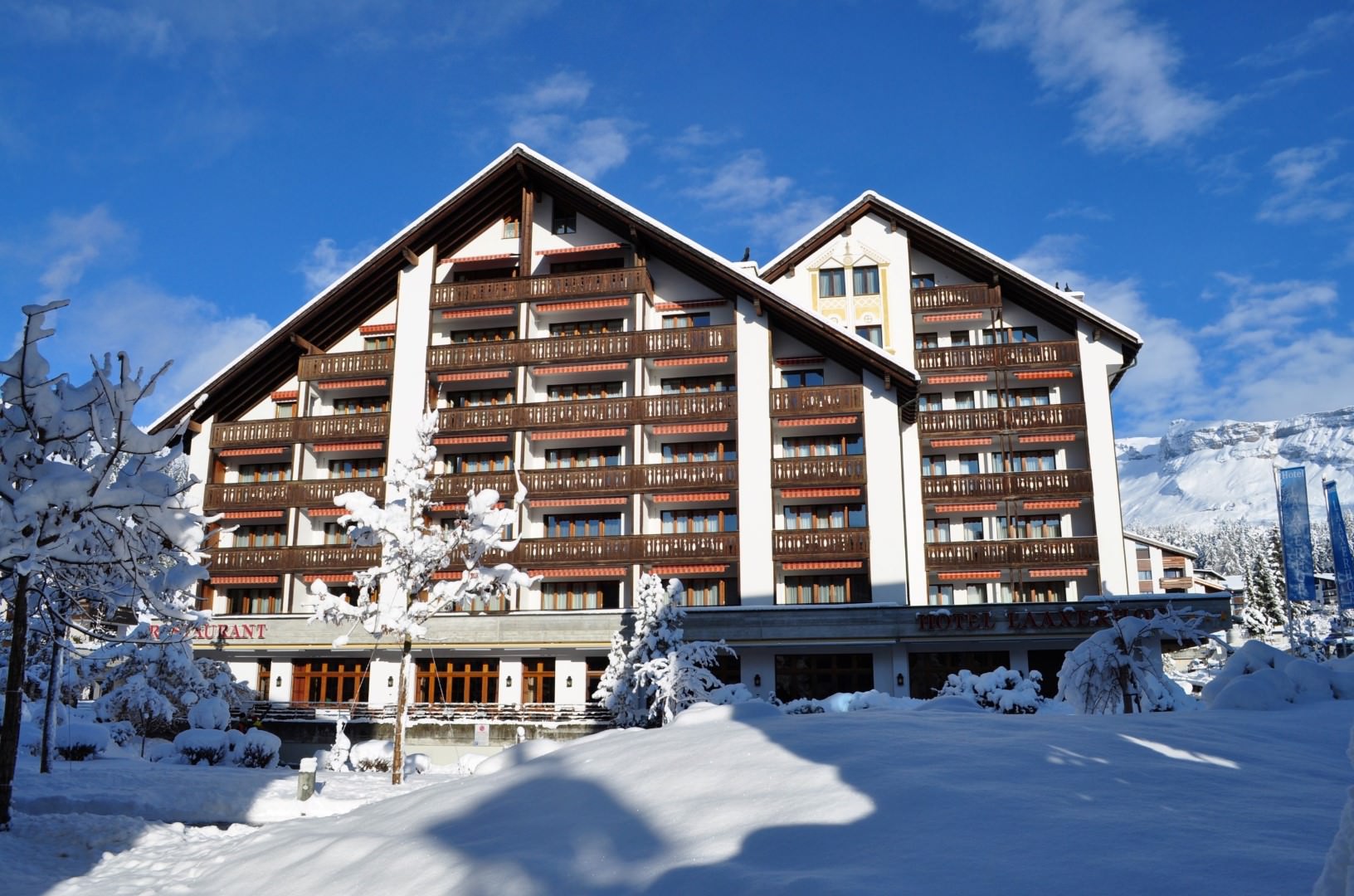 Hotel Laaxerhof in Flims - Laax günstig buchen / Schweiz Hotel Laaxerhof in Flims - Laax, Hotel Laaxerhof / Schweiz